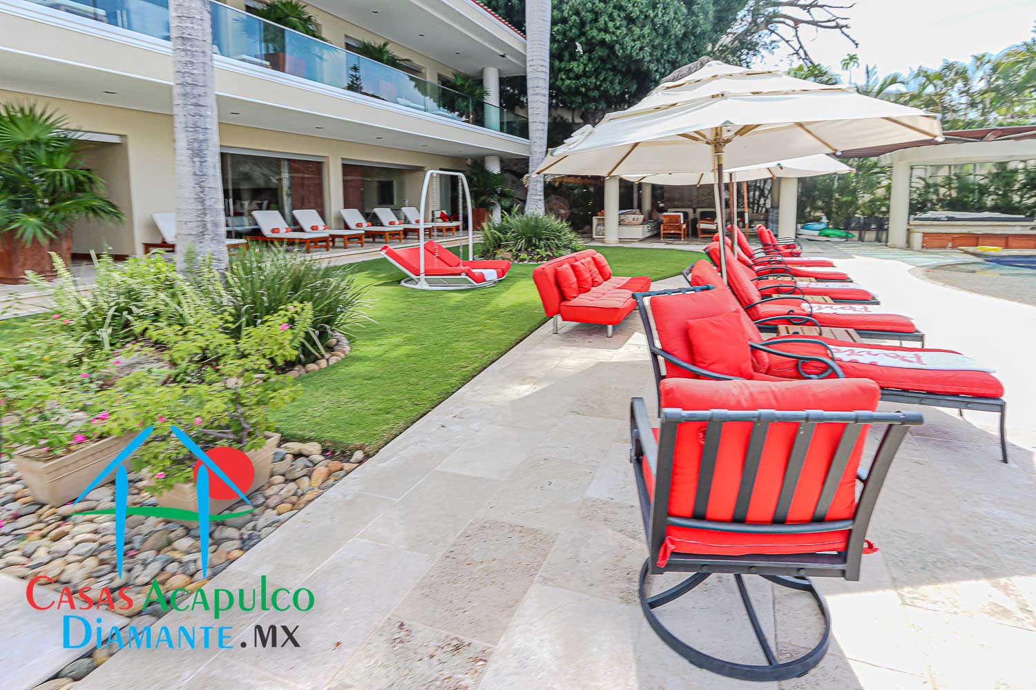 Villa Portofino - Alberca antes de Otis 13